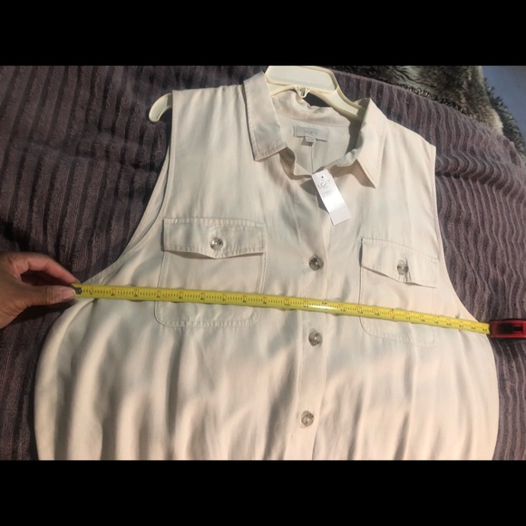 Loft Khaki Romper size XXL - Picture 7 of 8